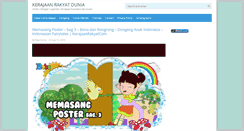Desktop Screenshot of kerajaanrakyat.com